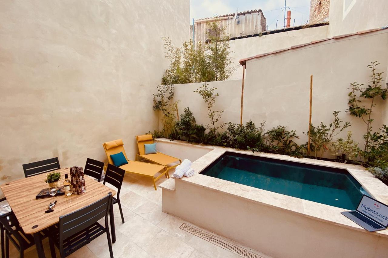 尼姆La Terra Nostra - Townhouse - Swimming Pool别墅 外观 照片